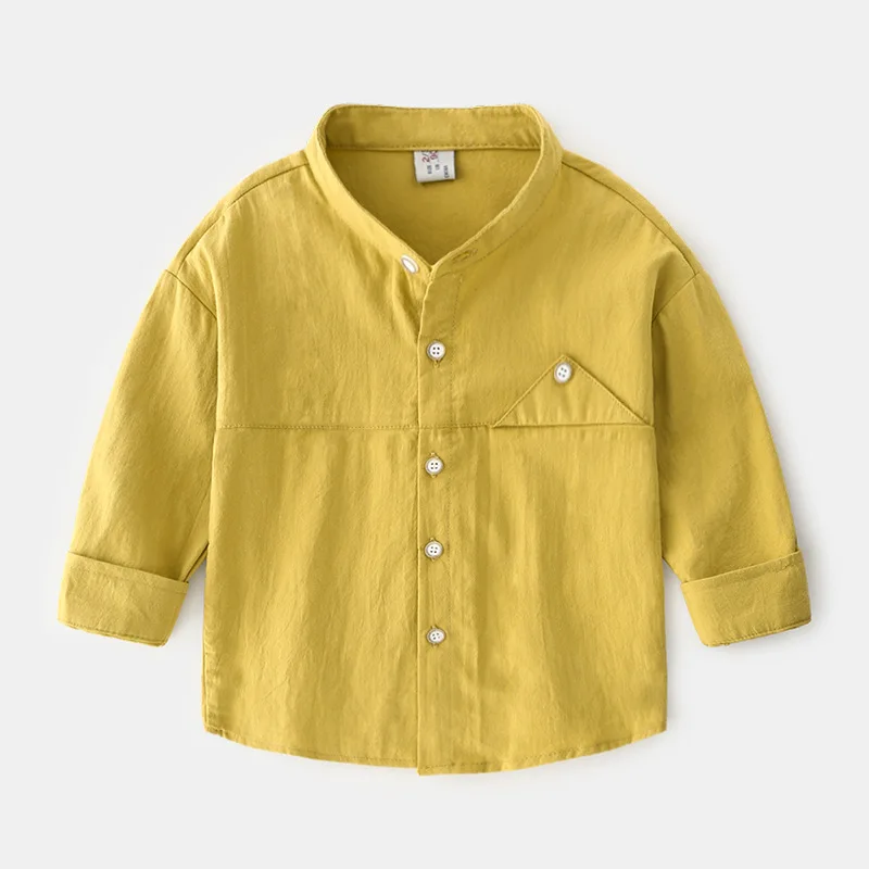 Baby clothes Long Sleeve Shirt Solid Color Cotton linen European Style Kids Clothing Boy Shirts, White, yellow, gray. red
Baby clothes Long Sleeve Shirt Solid Color Cotton linen European Style Kids Clothing Boy Shirts, White, yellow, gray. red
