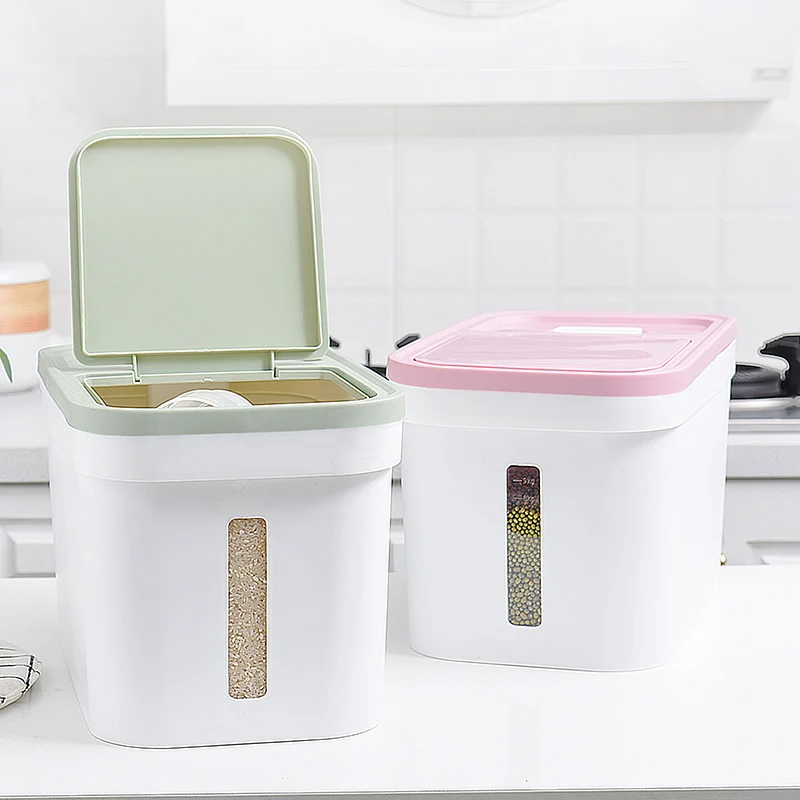 Wholesale 12.5KG Kitchen Large Plastic Rice Storage Container Bin Rice Dispenser, Pink,green
Wholesale 12.5KG Kitchen Large Plastic Rice Storage Container Bin Rice Dispenser, Pink,green