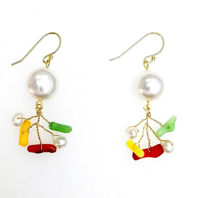 E431 Good Selling Geometric Pearl Drop Natural stone coral S925 Silver Hooks Hypoallergenic Earring
E431 Good Selling Geometric Pearl Drop Natural stone coral S925 Silver Hooks Hypoallergenic Earring