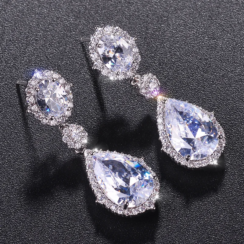 Komi 925 Sterling Silver Earrings jewelry Zircon Crystal Earrings for Women Silver Jewellery
Komi 925 Sterling Silver Earrings jewelry Zircon Crystal Earrings for Women Silver Jewellery
