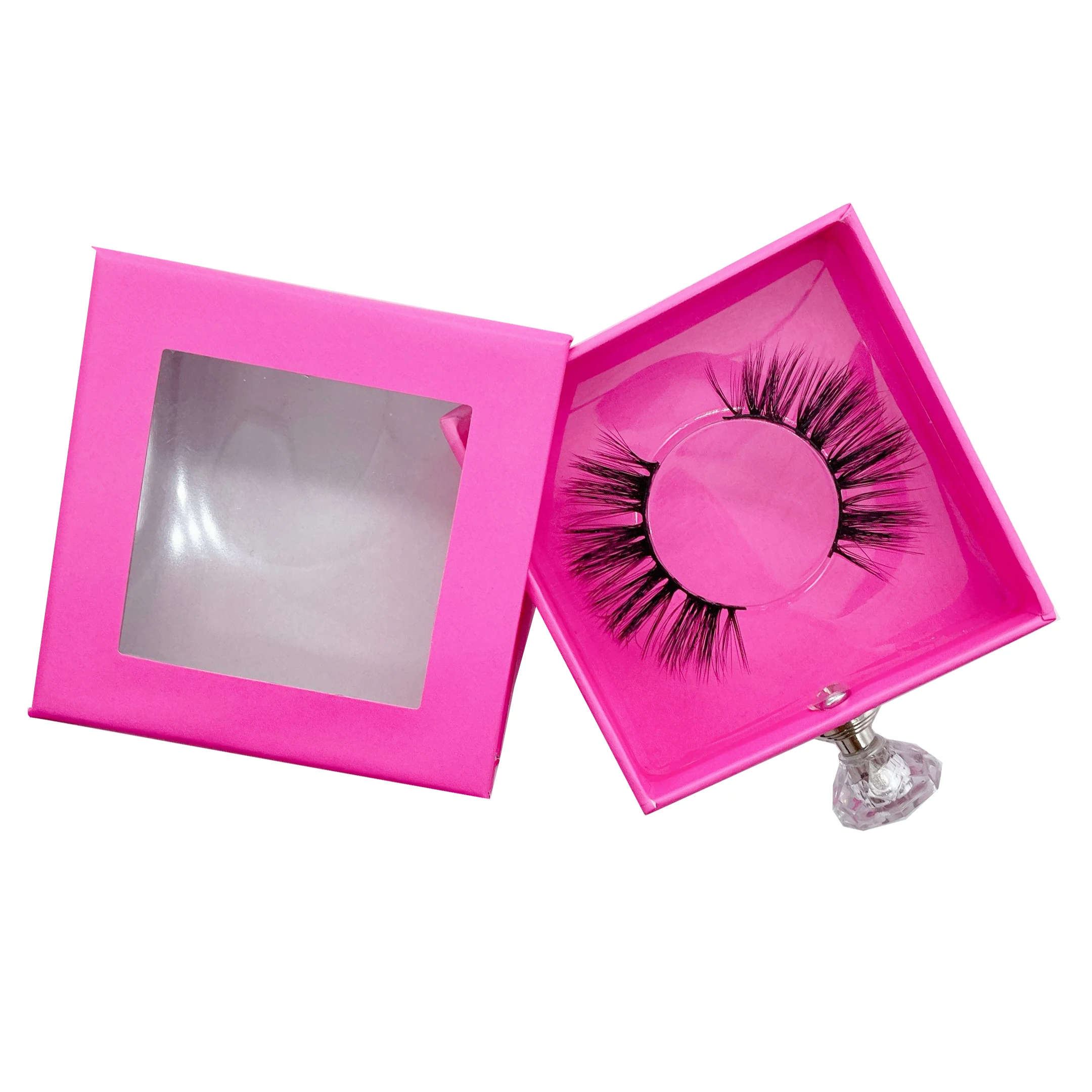 2021 new arrivals soft and wispy 3d mink lashes false customized eyelash packaging, Black color
2021 new arrivals soft and wispy 3d mink lashes false customized eyelash packaging, Black color