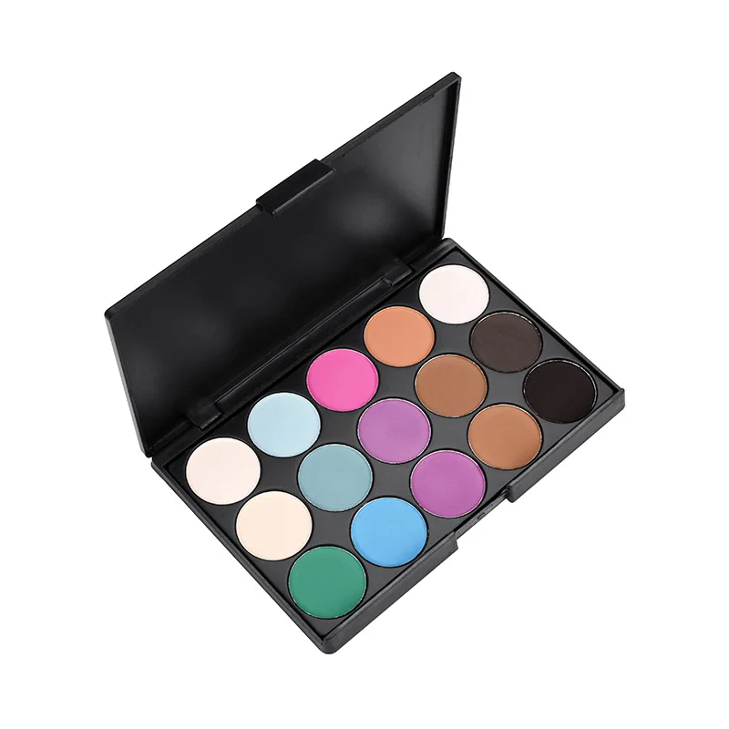 2021 hot selling high pigment no logo 15 colors eye shadow palette private label makeup
2021 hot selling high pigment no logo 15 colors eye shadow palette private label makeup
