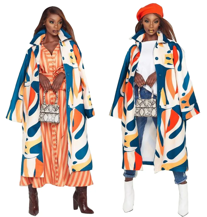 High-quality Fall Winter Womens Clothings Patchwork Waterproof Turn-down Collar Jackets Long Womens Trench Coat
High-quality Fall Winter Womens Clothings Patchwork Waterproof Turn-down Collar Jackets Long Womens Trench Coat