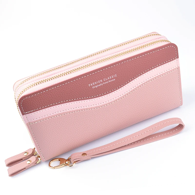 2021 custom leather wallet fashion long women PU leather wallet ladies purse woman clutch wallets for women, Customized color
2021 custom leather wallet fashion long women PU leather wallet ladies purse woman clutch wallets for women, Customized color