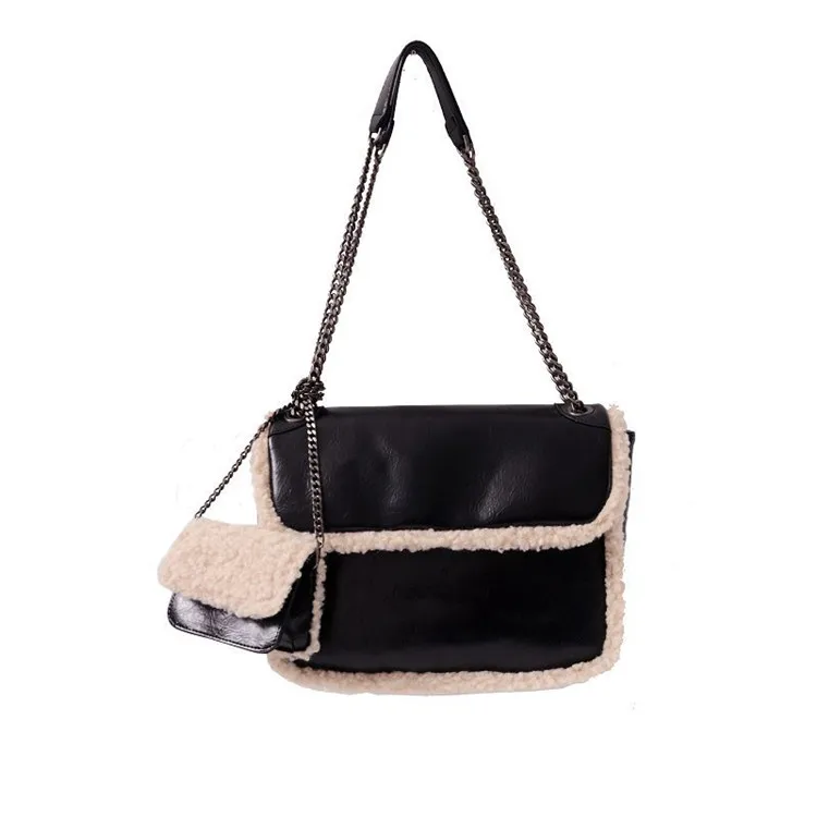 2020 new fashion winter large capacity lamb wool chain one shoulder messenger handbag female bag, Picture
2020 new fashion winter large capacity lamb wool chain one shoulder messenger handbag female bag, Picture