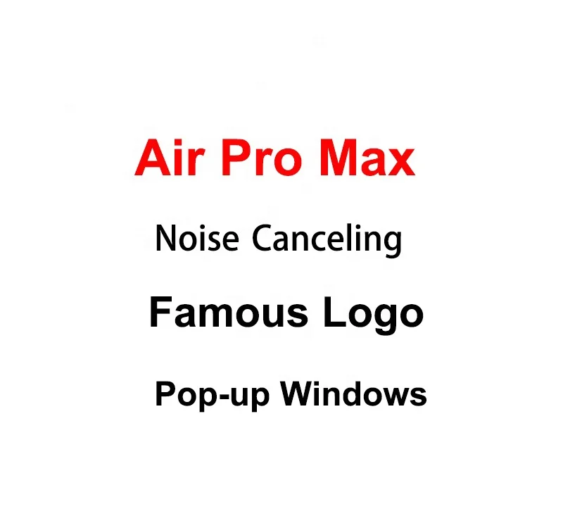 Air Max Headphones Jerry Chip Audio Sharing Gaming Wireless Earphones Headset Headphone Air Pro Max
Air Max Headphones Jerry Chip Audio Sharing Gaming Wireless Earphones Headset Headphone Air Pro Max