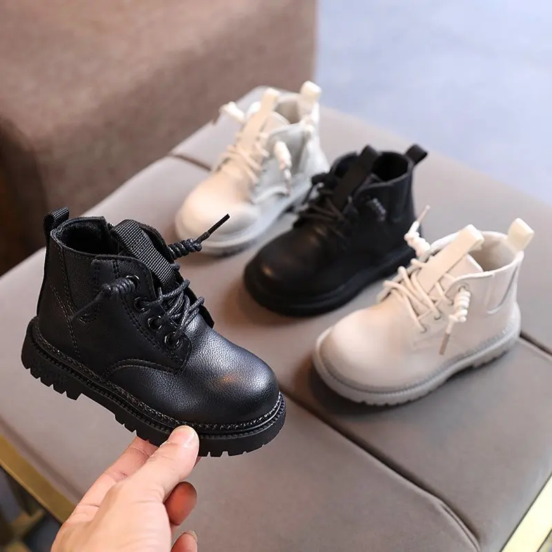 New Fashion Kids Casual Boots Children's autumn Winter Ankle size 21-30 Girl Boots Unisex PU Leather Shoes For kids Shoes
New Fashion Kids Casual Boots Children's autumn Winter Ankle size 21-30 Girl Boots Unisex PU Leather Shoes For kids Shoes