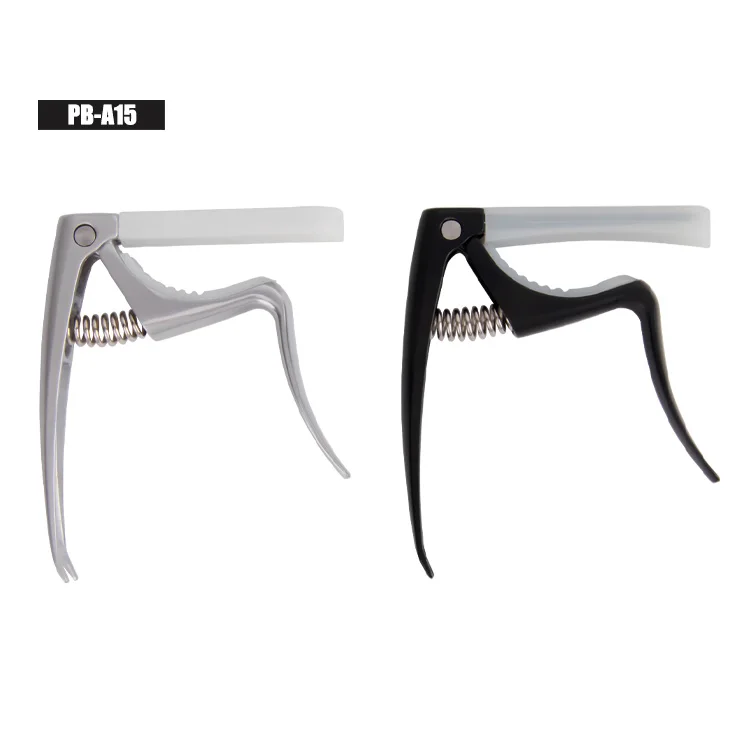 PB-A15 Wholesale price different music accessories manufacturer multi function luminous guitar capo, White/black
PB-A15 Wholesale price different music accessories manufacturer multi function luminous guitar capo, White/black