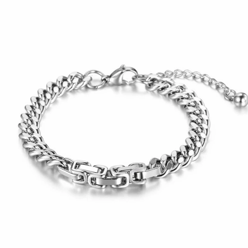 MECYLIFE Personalized Jewelry for MEN Stainless Steel Link Chain Man Bracelet, Silver
MECYLIFE Personalized Jewelry for MEN Stainless Steel Link Chain Man Bracelet, Silver