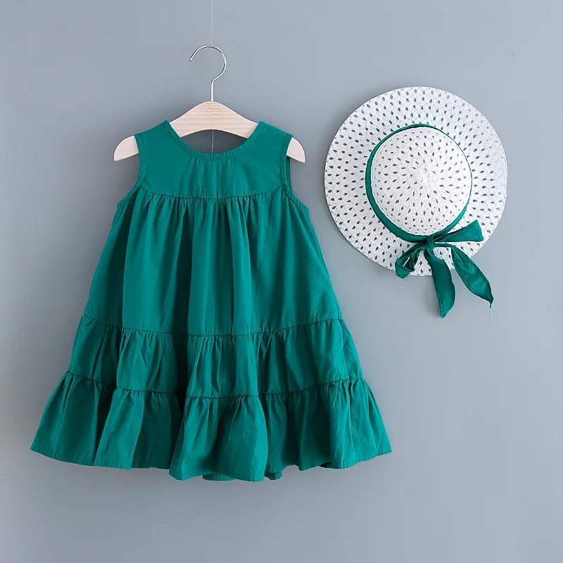 Hot 2022 New Summer Girl Cotton Vest Skirt Sleeveless Princess Loose Dress for 2-6 Years Girls
Hot 2022 New Summer Girl Cotton Vest Skirt Sleeveless Princess Loose Dress for 2-6 Years Girls