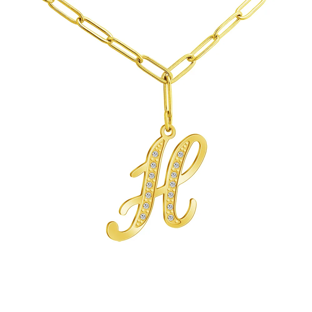 RFJEWEL New arrival 2021 Fashion Beautiful Letter H Necklace Newest Women Jewelry BIG Letter Rhinestone Pendant Necklace
RFJEWEL New arrival 2021 Fashion Beautiful Letter H Necklace Newest Women Jewelry BIG Letter Rhinestone Pendant Necklace