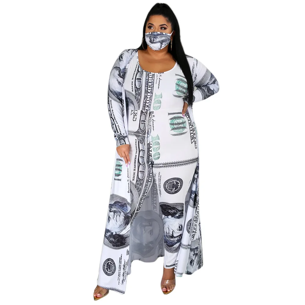 AC0087 2021 Fall Latest Designs One Piece Bodysuit Money Dollar Bill Print Long Sleeve Jumpsuits Women For Ladies, Picture show
AC0087 2021 Fall Latest Designs One Piece Bodysuit Money Dollar Bill Print Long Sleeve Jumpsuits Women For Ladies, Picture show