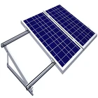 High Standards Grid Tie Inverter Home Light System Flat Roof Solar Energy Mounting Rail Brackets off grid system