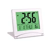 Multifunctional LCD folding calendar alarm clock with temperature humidity meter Buy Folding Travel foldable Alarm Clock