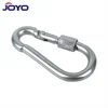 Galvanized metal snap ring Carabiner Safety Climbing Snap Hook With Screw