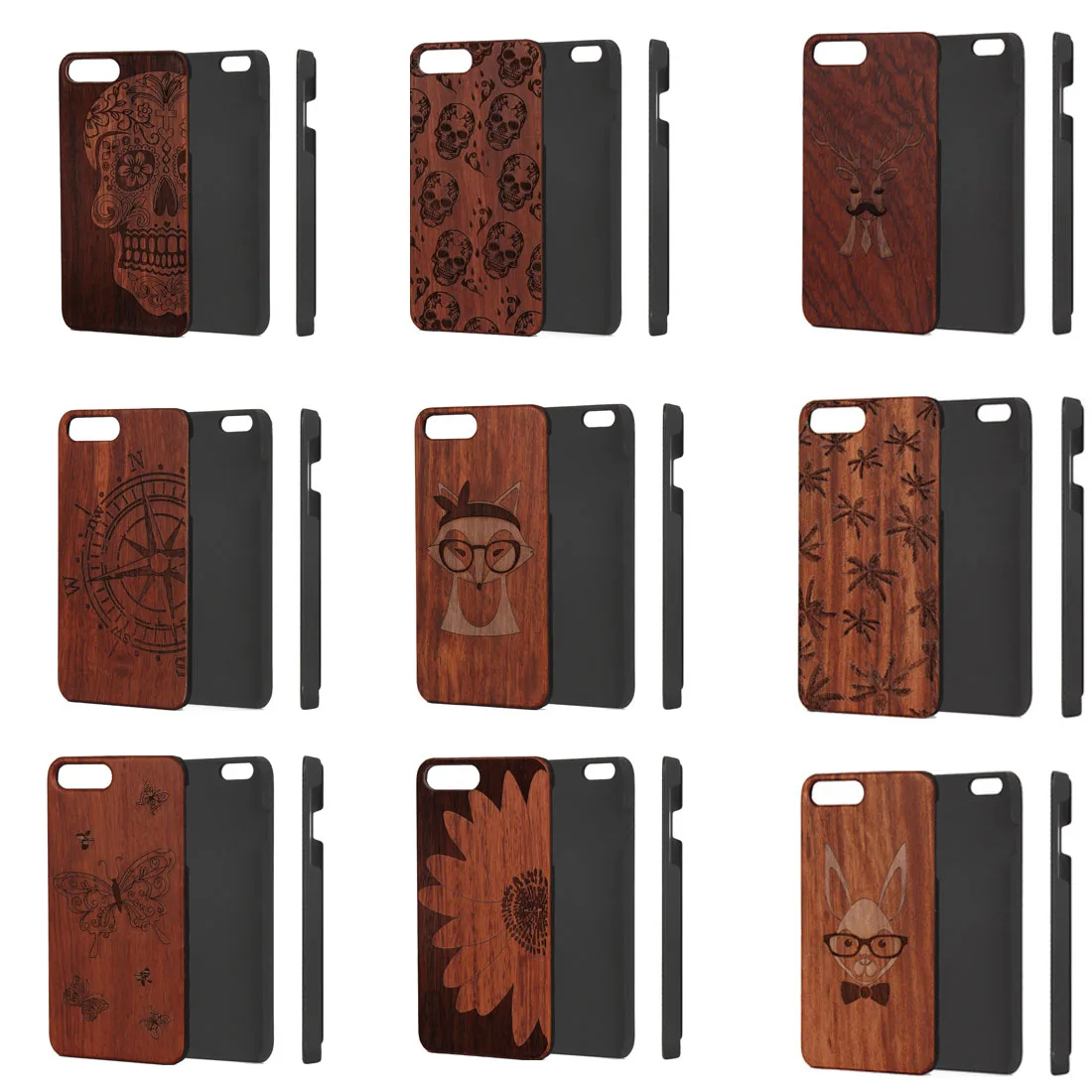 2020 Hot Sale 3D Laser Custom Logo Cherry Wood Mobile Phone Case For iPhone 5 6 7 8 Plus X, Customized
2020 Hot Sale 3D Laser Custom Logo Cherry Wood Mobile Phone Case For iPhone 5 6 7 8 Plus X, Customized