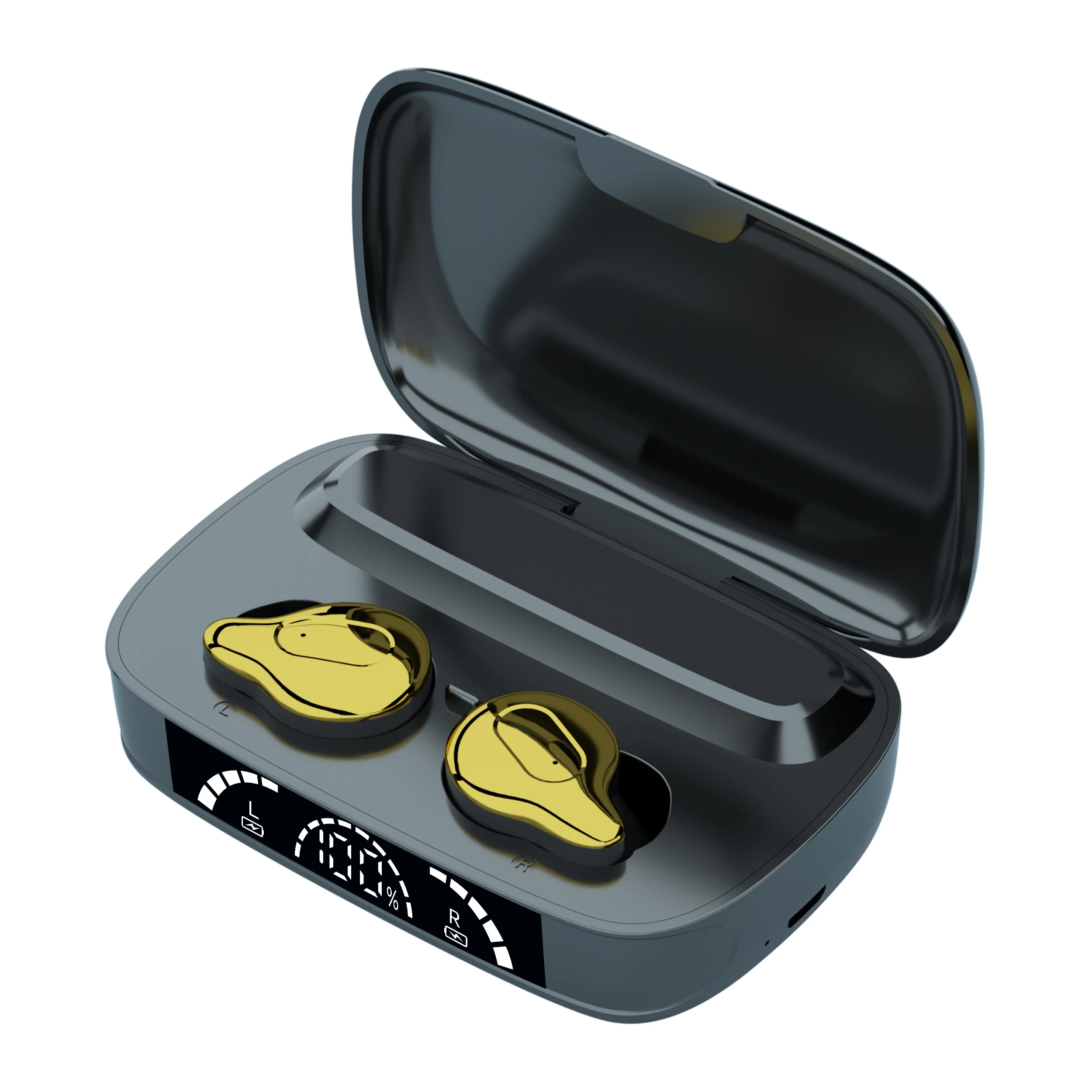Smart Touch Sport Waterproof Earphone Bass Hifi Wireless Headphone Noise Cancel BT Earbuds with Power Bank Charging Case
Smart Touch Sport Waterproof Earphone Bass Hifi Wireless Headphone Noise Cancel BT Earbuds with Power Bank Charging Case
