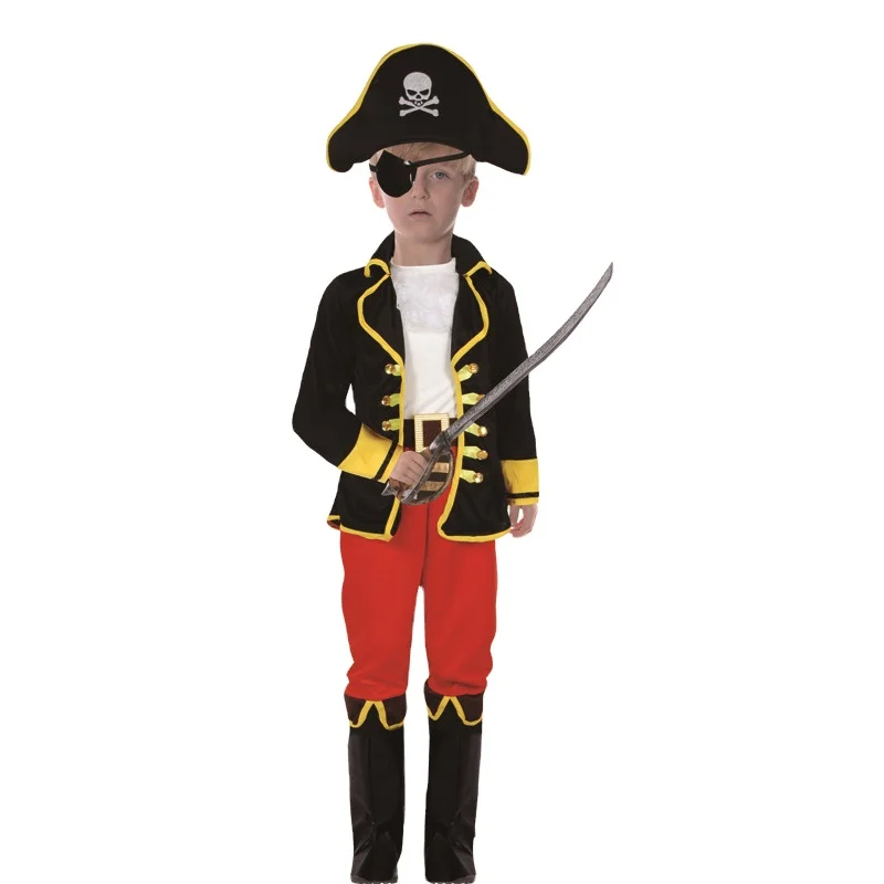 Kids Classical Pirate Outfit with Hat Halloween Carnival Party Cosplay Pirate Costume for Boys
Kids Classical Pirate Outfit with Hat Halloween Carnival Party Cosplay Pirate Costume for Boys