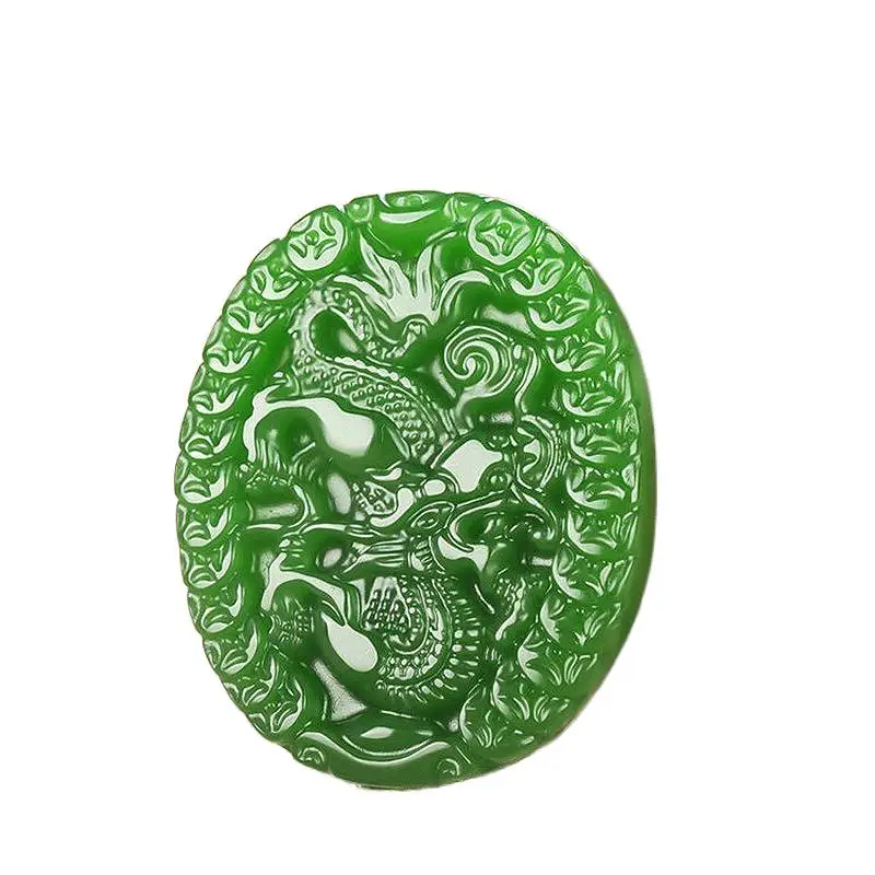 Green Jade Dragon Pendant Jadeite Women Amulet Natural Fashion Chinese Necklace Gifts Charm Jewelry Carved
Green Jade Dragon Pendant Jadeite Women Amulet Natural Fashion Chinese Necklace Gifts Charm Jewelry Carved