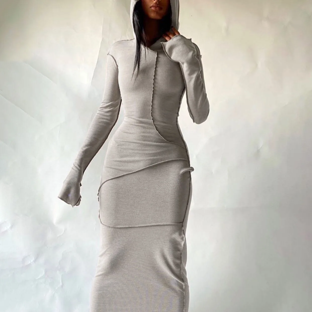 DL10222 Winter Fashion Hooded Drawstring Full Sleeves Fleeces Sweatshirt Women Dresses 2021New Arrival
DL10222 Winter Fashion Hooded Drawstring Full Sleeves Fleeces Sweatshirt Women Dresses 2021New Arrival