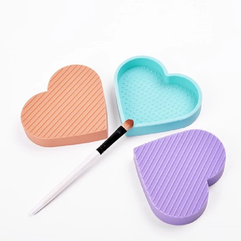 Silicone Makeup Brush Cleaner Pad, Cleaning Mat, Washing Scrubber Board, Blue;brown;purple
Silicone Makeup Brush Cleaner Pad, Cleaning Mat, Washing Scrubber Board, Blue;brown;purple