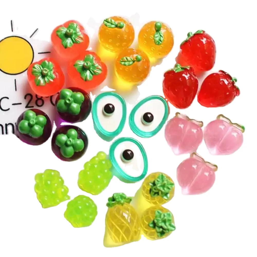 100 PCS Mini Simulation 1/12 Miniature Dollhouse Transparent Resin Fruit Food for Doll house Decor Kits Kitchen Toys Accessories
100 PCS Mini Simulation 1/12 Miniature Dollhouse Transparent Resin Fruit Food for Doll house Decor Kits Kitchen Toys Accessories