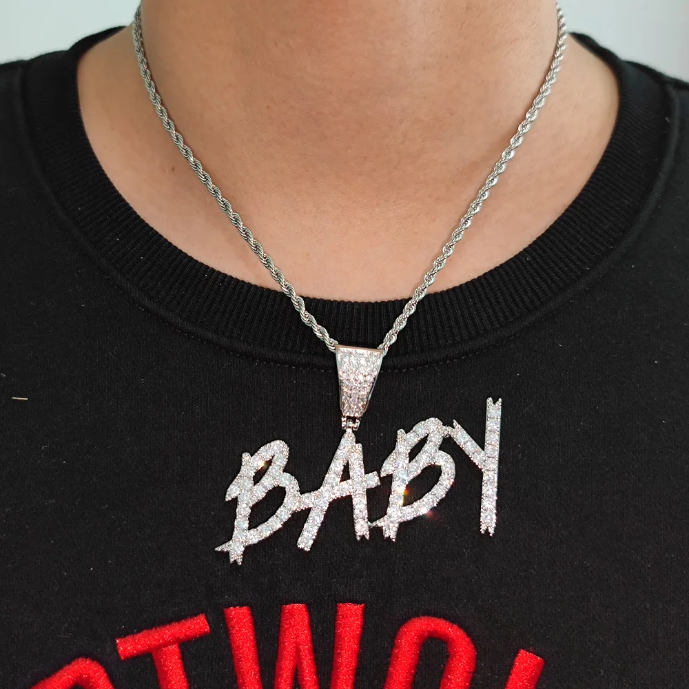 Hip Hop Iced Out Personalized Custom Name Necklace Zirconia Diamond Letter Alphabet Necklace For Women Men Gifts Jewelry
Hip Hop Iced Out Personalized Custom Name Necklace Zirconia Diamond Letter Alphabet Necklace For Women Men Gifts Jewelry