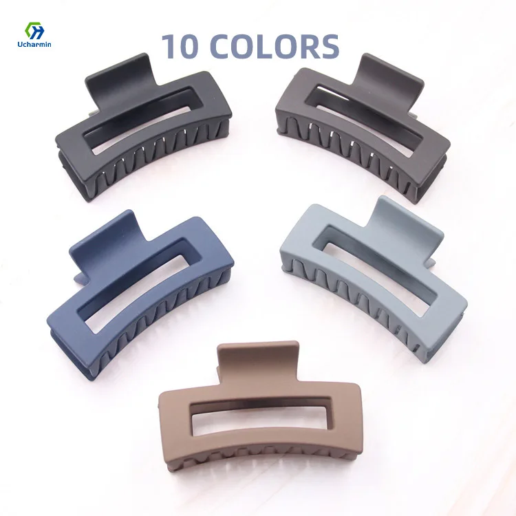 Fashion solid color large hair claw square flower hair clips acetate hair claw clips for women
Fashion solid color large hair claw square flower hair clips acetate hair claw clips for women