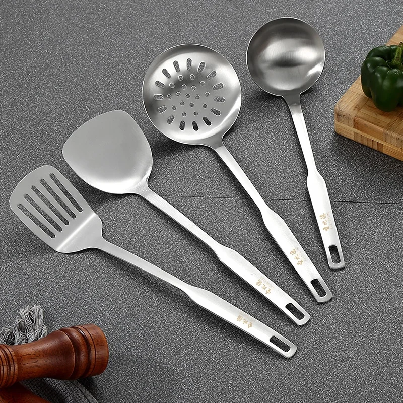 serving spoons stainless steel big Stainless steel kitchenware Hot selling 4-piece set of large slotted scoop Upset three mile
serving spoons stainless steel big Stainless steel kitchenware Hot selling 4-piece set of large slotted scoop Upset three mile