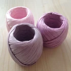 Gift wrap paper raffia ribbon roll for paper string decoration