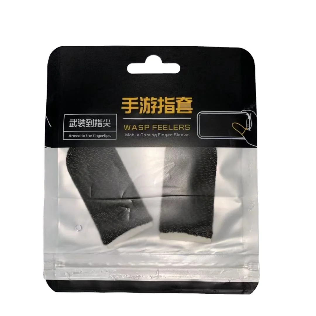High quality A bag of 2 mobile game thumb copper fiber finger sleeves glove moving joystick screen touching controller for PUBG
High quality A bag of 2 mobile game thumb copper fiber finger sleeves glove moving joystick screen touching controller for PUBG