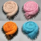 Trim For Hood Pashmina Shawl Cashmere Cape And Strips Fox Raccoon Faux Fabric Fur Trim