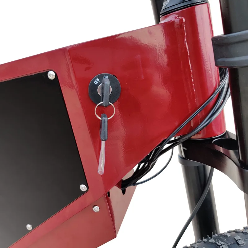 carbon steel bomber frame parts for electric bike bicycle ebike, Red/black/white
carbon steel bomber frame parts for electric bike bicycle ebike, Red/black/white