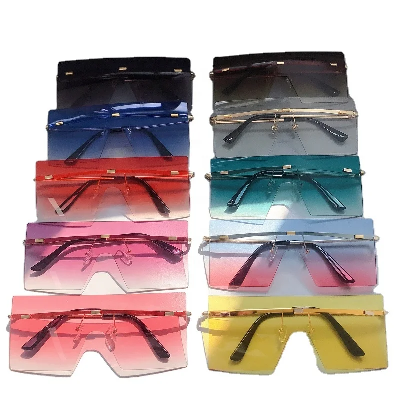 2022 new hot selling Oversized Brown Sun glasses Luxury Brand Rimless eyeglasses Feminino Big Shades Women Retro Sunglasses
2022 new hot selling Oversized Brown Sun glasses Luxury Brand Rimless eyeglasses Feminino Big Shades Women Retro Sunglasses