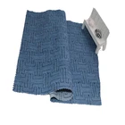 100% Cotton 100% Cotton Printed Denim Jeans Fabric in Barbell Geometric Pattern