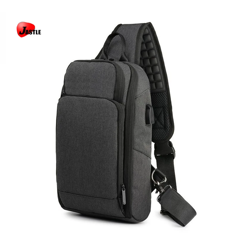 Oxford USB Charging Crossbody Bag Custom Printed Men Mini Designer Messenger Shoulder Chest Bag High Quality Gray, Black,grey,blue,red,or customized
Oxford USB Charging Crossbody Bag Custom Printed Men Mini Designer Messenger Shoulder Chest Bag High Quality Gray, Black,grey,blue,red,or customized