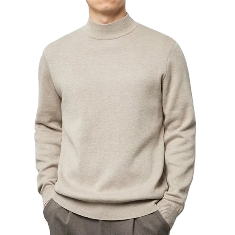 Autumn Winter Fashion Crew Neck Men Knitted Pullover Sweater Solid Color Warm Fit Knitwear Top Clothing Cotton Acrylic Sweater
Autumn Winter Fashion Crew Neck Men Knitted Pullover Sweater Solid Color Warm Fit Knitwear Top Clothing Cotton Acrylic Sweater