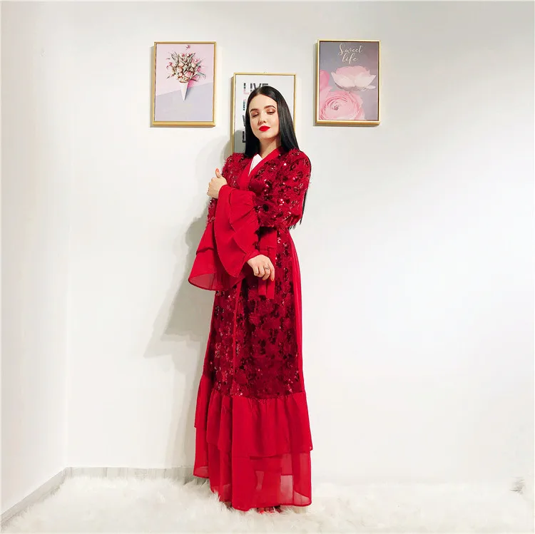Fashion design Bling bling women front open abaya Dubai style, Black ,navy,beige,wine red
Fashion design Bling bling women front open abaya Dubai style, Black ,navy,beige,wine red