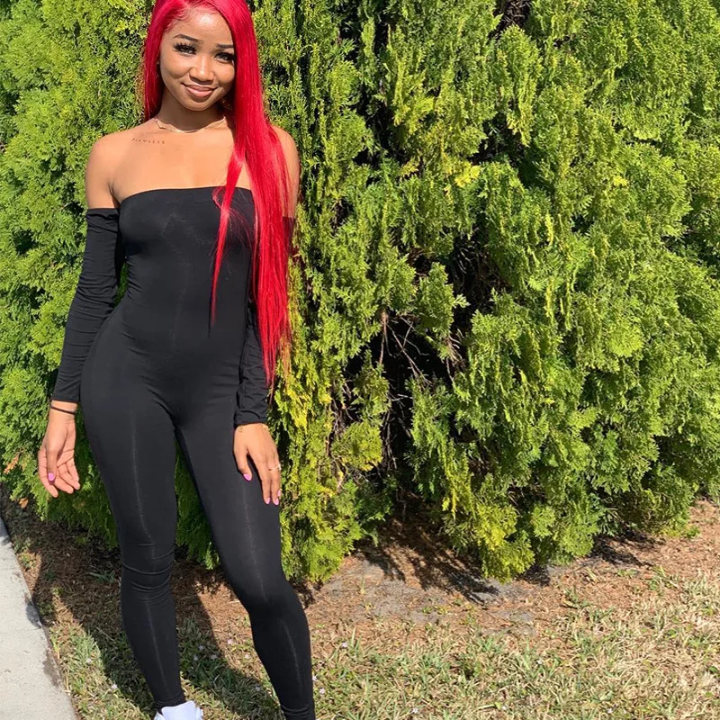 Free Shipping R01163 - Women Sexy Bandage Off Shoulder Long Sleeve One Piece Jumpsuits
Free Shipping R01163 - Women Sexy Bandage Off Shoulder Long Sleeve One Piece Jumpsuits