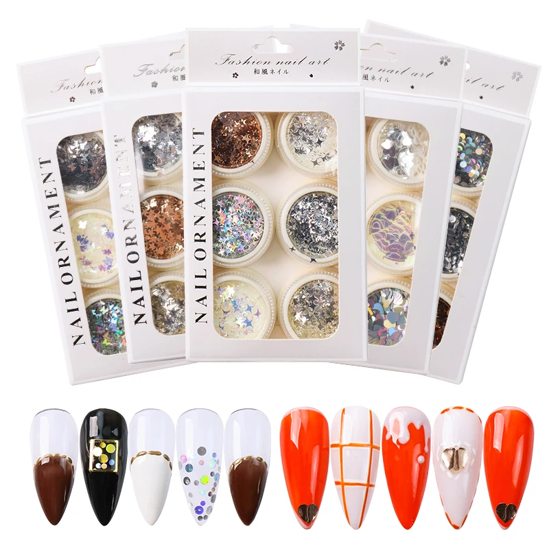 Chrome Flakes Luxury Nail Decals Sequins Nails Art Trendy 2021 Decoration Sticker Nail Art, Mix color
Chrome Flakes Luxury Nail Decals Sequins Nails Art Trendy 2021 Decoration Sticker Nail Art, Mix color