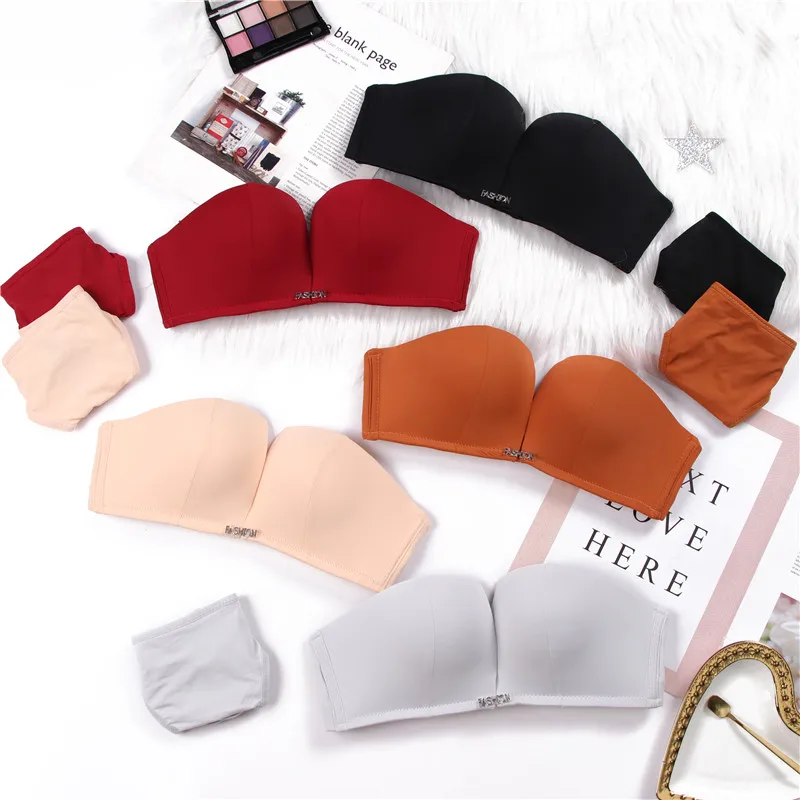 Sexy Backless Invisible Bra Push Up For Women Lingerie Seamless Brassiere No sewing bra, Black
Sexy Backless Invisible Bra Push Up For Women Lingerie Seamless Brassiere No sewing bra, Black