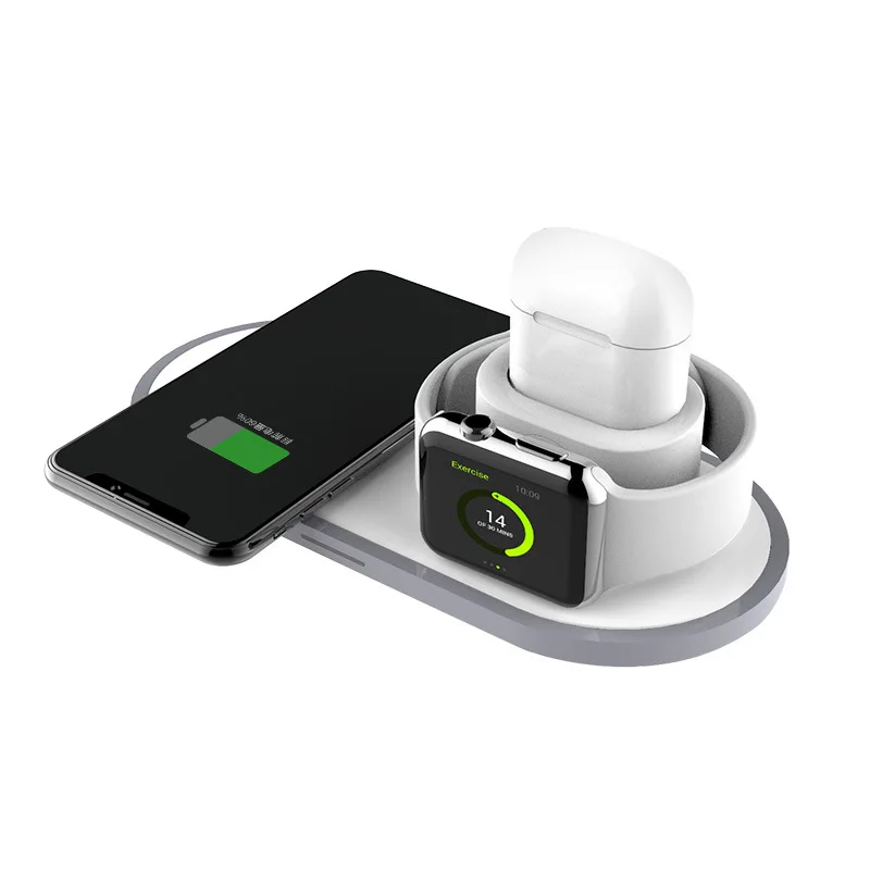 3 In 1 Universal Wireless Charger 10w Qi Fast Wireless Charger Stand Wireless Charging Station For Watch Series 1/2/3/4
3 In 1 Universal Wireless Charger 10w Qi Fast Wireless Charger Stand Wireless Charging Station For Watch Series 1/2/3/4