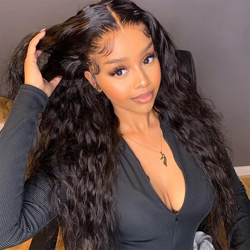 Best Wigs 8A 10A Grade HD Frontal Lace Water Wave Wig Brazilian Human Hair, Water Wave Glueless Half Lace Front Wigs
Best Wigs 8A 10A Grade HD Frontal Lace Water Wave Wig Brazilian Human Hair, Water Wave Glueless Half Lace Front Wigs