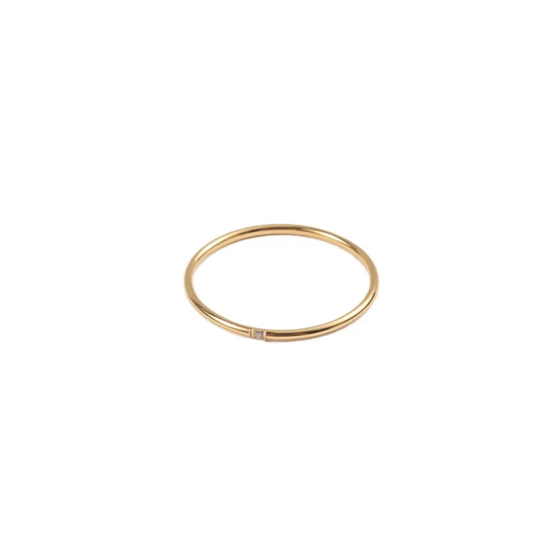 Minimalist Small Broken Diamond Ring Stainless Steel 18K Gold Plated Wedding Finger Ring
Minimalist Small Broken Diamond Ring Stainless Steel 18K Gold Plated Wedding Finger Ring