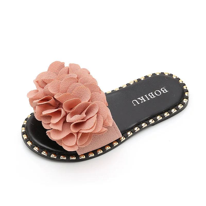Hot selling fashional flower design PU kids baby children slippers for girls summer girl shoes, Pink/green/beige/black
Hot selling fashional flower design PU kids baby children slippers for girls summer girl shoes, Pink/green/beige/black