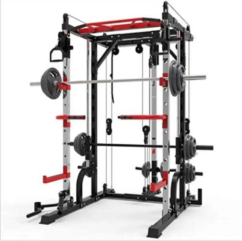 Body Building Commercial Fitness Equipment Multi Smith Cable Machine, Customized color
Body Building Commercial Fitness Equipment Multi Smith Cable Machine, Customized color
