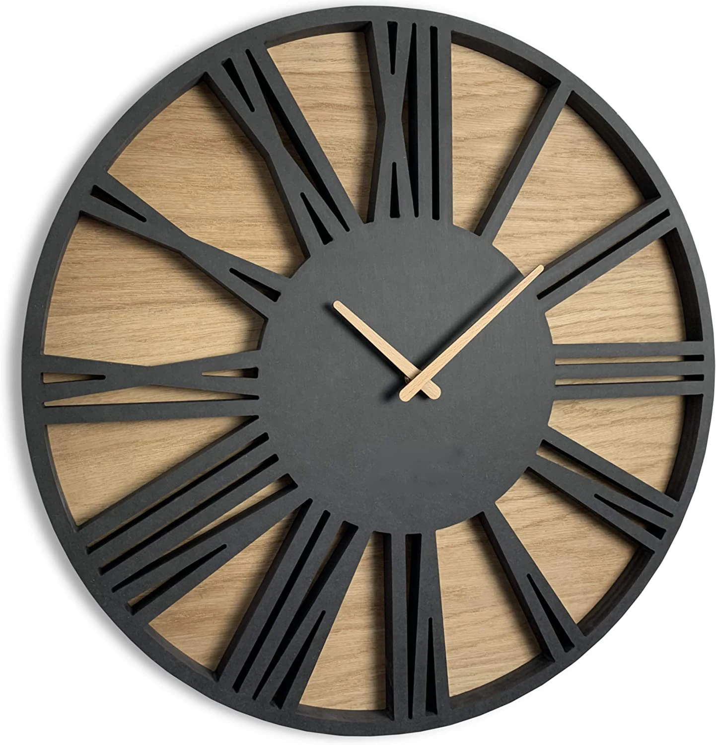 modern round MDF wood wall clock home decoration wall clock living room office Roman clock
modern round MDF wood wall clock home decoration wall clock living room office Roman clock