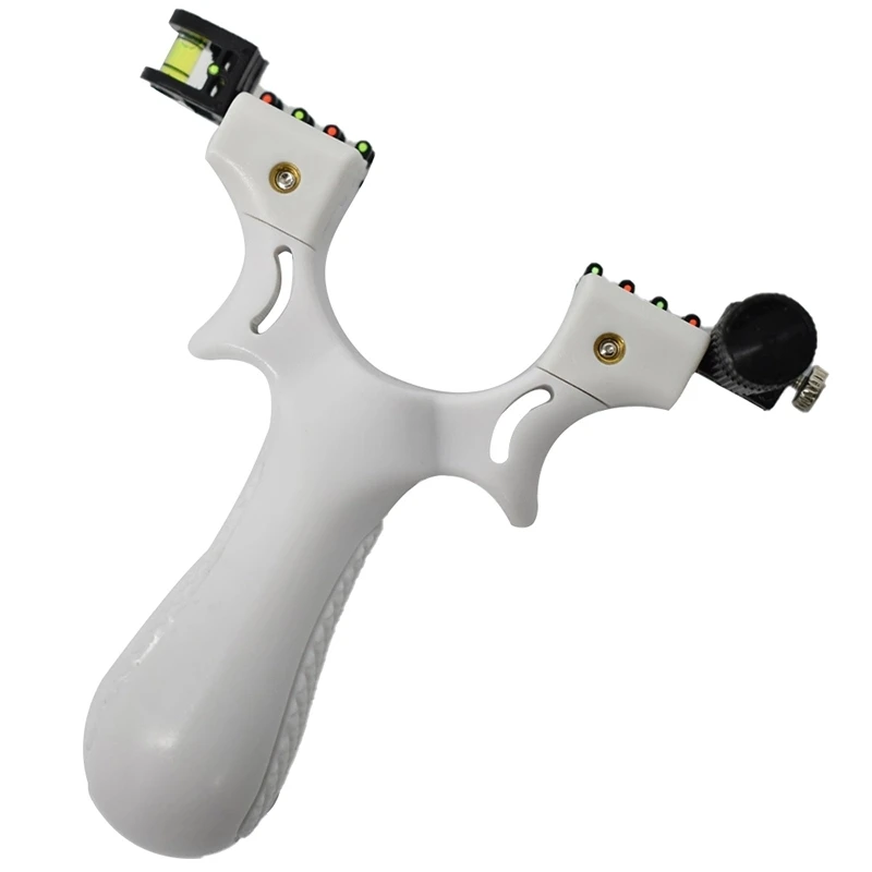 Laser Slingshot Powerful Resin Slingshot Outdoor Hunting Fish Shooting Slingshot, White
Laser Slingshot Powerful Resin Slingshot Outdoor Hunting Fish Shooting Slingshot, White