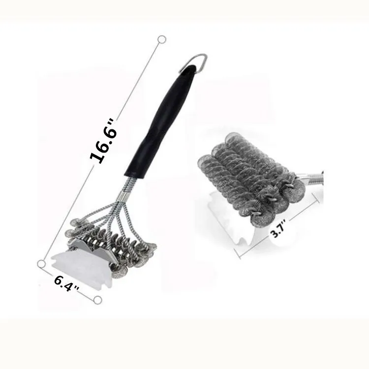 Hot Sale High Quality bbq cleaning grill brush Stainless Steel Grill Barbecue Cleaning Brush
Hot Sale High Quality bbq cleaning grill brush Stainless Steel Grill Barbecue Cleaning Brush
