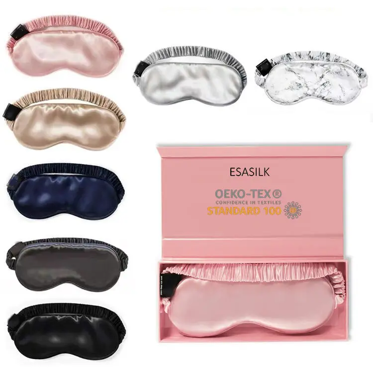 Luxury Supersoft Mulberry Silk Blackout Sleep Eye Mask Mulberry Real 100% Silk Sleep Eye Mask, Customized color
Luxury Supersoft Mulberry Silk Blackout Sleep Eye Mask Mulberry Real 100% Silk Sleep Eye Mask, Customized color